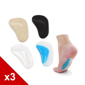 糊塗鞋匠 優質鞋材 H09 兒童足弓墊 3雙