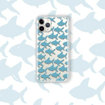 透底海魚群 小物剪影系列 支援各品牌手機殼CSAE24