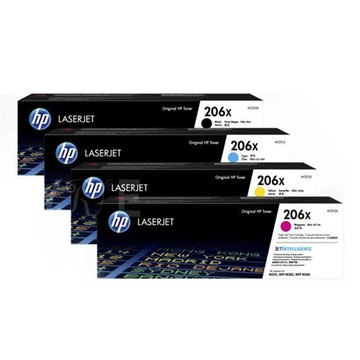 HP 四色一組 206X 高印量原廠碳粉匣 W2110X W2111X W2112X W2113X 適用 M283fdw