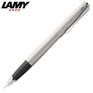 LAMY STUDIO系列 不銹鋼刷紋 銀色 鋼筆 65