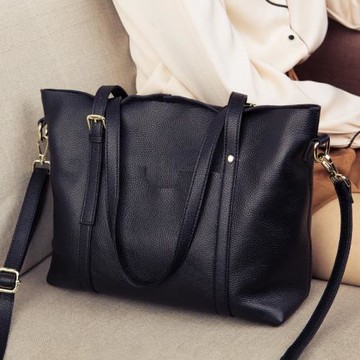 高級感包包洋氣大容量手提包女2024新款潮時尚簡約真皮單肩托特包