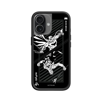 iPhone 17 Mod NX -邊框背蓋組合 (相機按鈕) 黑 - Batman 蝙蝠俠 - 小丑與蝙蝠俠撲克牌