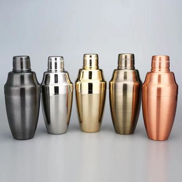 酒吧304材質臺版三段式搖酒壺 調酒器 英式雪克壺 雪克杯 shaker