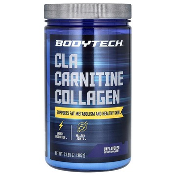 BodyTech, CLA 肉鹼膠原蛋白，原味，13.65 盎司（387 克）