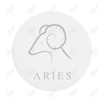 精緻時尚陶瓷吸水杯墊(牡羊座02)杯墊 陶瓷杯墊 吸水杯墊 可吸水 送禮小物 婚禮小物 企業送禮 紀念品