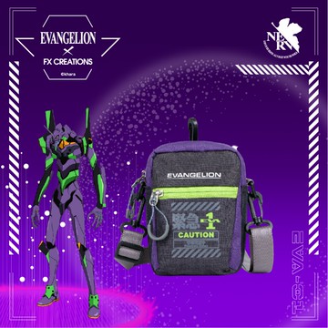 【EVA新世紀福音戰士】初號機 兩用側背包(小) EVA76171-01