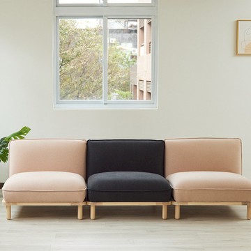 camino｜TETRIS LOUNGE 三人雙背沙發