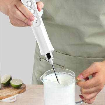 咖啡打奶泡家用打奶器手持充電迷你攪H拌棒冷熱牛奶打發器奶泡機