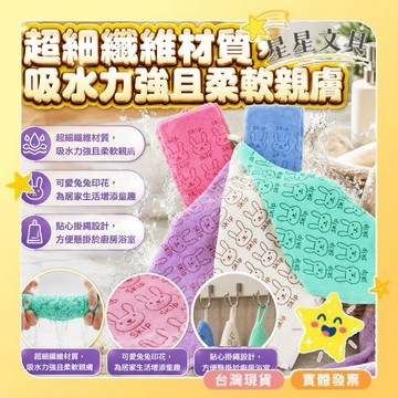 學生抹布 30x30cm 卡通抹布 款式隨機出貨 抹布【星星文具】