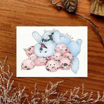 【貓瘋子】明信片(51)