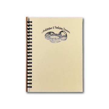 orbInk A5介紙竹背活頁筆記本-黑銅文蛤 Loose Leaf Notebook A5