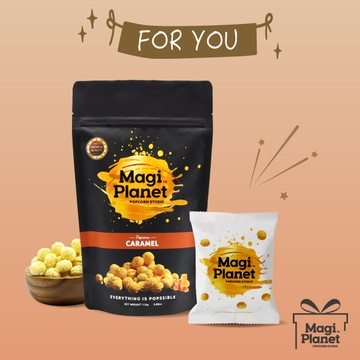 [+12元多一件]【星球工坊爆米花】焦糖咖滋110gx1，老顧客最愛回購率最高