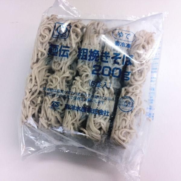 東洋水産 マルちゃん 麺伝 粗挽きそば 冷凍 5食入