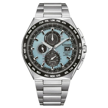 CITIZEN 星辰 Gents系列 AT8238-84M 五局電波光動能鈦金屬男士腕錶 淡藍色面  43.5mm｜樂天領券現折★全館特惠中★指定刷卡回饋10%