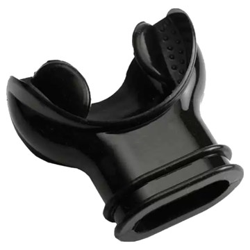 AQUATEC 矽膠咬嘴 MP-600 環保無毒 黑色 潛水設備CE認證產品  不適用