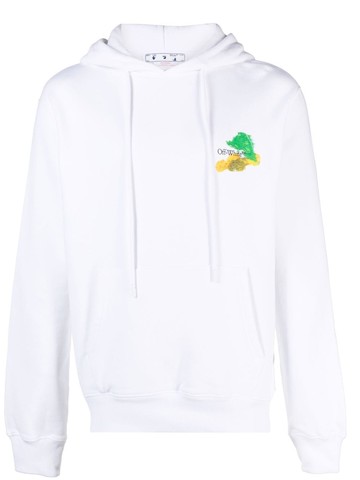 Off White `Brush Arr` Slim Hoodie