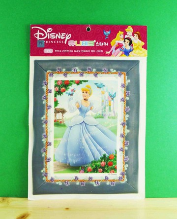 【震撼精品百貨】公主 系列Princess 造型雙面貼-灰姑娘 震撼日式精品百貨