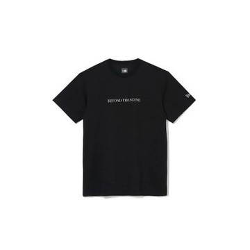 BTS x New Era 防彈少年 黑色 LOGO 短T NE12579910 現貨