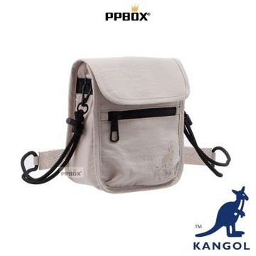 KANGOL 輕簡 小方包 附背帶 包包 【65251704】