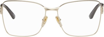 Balenciaga 金色 Mercury Squared Metal 眼镜