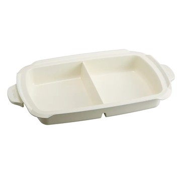 BRUnO 鴛鴦鍋 加大 4L  494mm  白色  1個