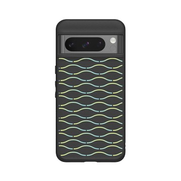 Pixel 8 Pro SolidSuit 黑 - Ocean Collection: Let's Sea 海洋系列：一路向海 - 海波交響（魚游）