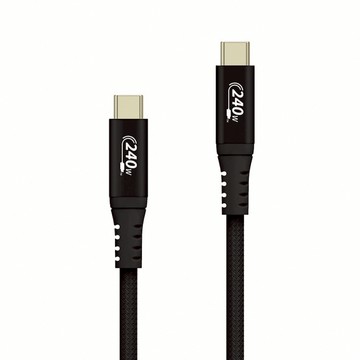 PERFEKT Type-C to Type-C Pro專業級 PD240W 快充 傳輸線 2M (CC-22401B)