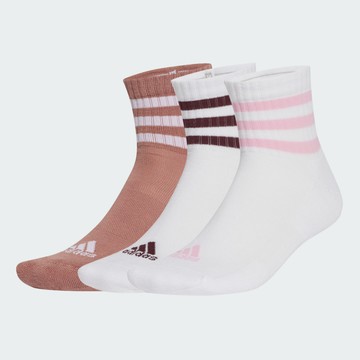 adidas 3-STRIPES 中筒襪 3 雙入 男/女 JG3700 官方直營