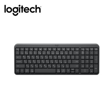 【Logitech 羅技】K250 無線藍牙鍵盤 石墨黑