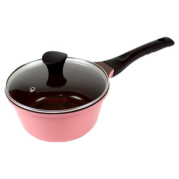 Kitchen-Art 陶瓷單柄鍋  18cm  粉色  1個