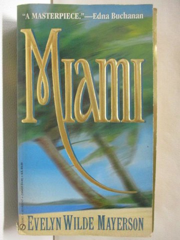 【書寶二手書T6／原文小說_WJB】miami_Evelyn Wilde Mayerson