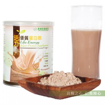 長庚生技 活力優質蛋白飲(300g/罐)_焦糖可可