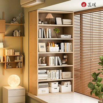 【匠俱】好物 實木收納櫃 陽臺櫃 飄窗櫃 床邊櫃 飄窗置物架 儲物櫃 簡易書架 落地書櫃 窗臺防曬櫃子 收納架