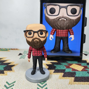 【客製化3D人像公仔】訂製手工Funko Pop男生朋友老公生日禮物
