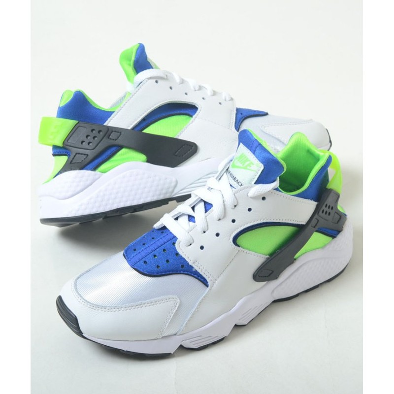 Nike Air Huarache ナイキ ハラチ ホワイト グリーン ブルー メンズ スニーカー Dd1068 100 通販 Lineポイント最大0 5 Get Lineショッピング