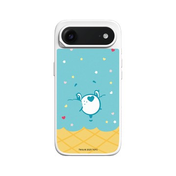 iPhone Air SolidX 白 - Care Bears - 冰淇淋 - Wish Bear