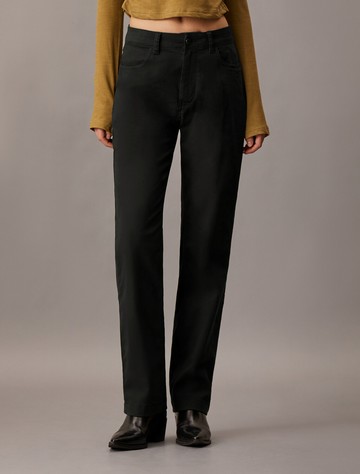 Calvin Klein 高腰直筒長褲