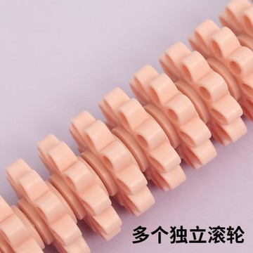 狼牙棒按摩滾軸按摩器滾輪筋膜棒小腿泡沫軸肌肉放松滾腿便攜E18