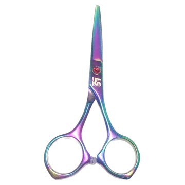 LS DESIGN 剪刀 長11.3公分 不鏽鋼材質  1個  彩鈦燒色