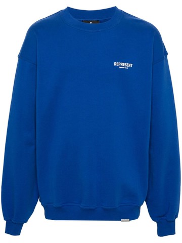 Represent - Owners' Club cotton sweatshirt - men - Cotton/Elastane/Cotton - XL - Blue