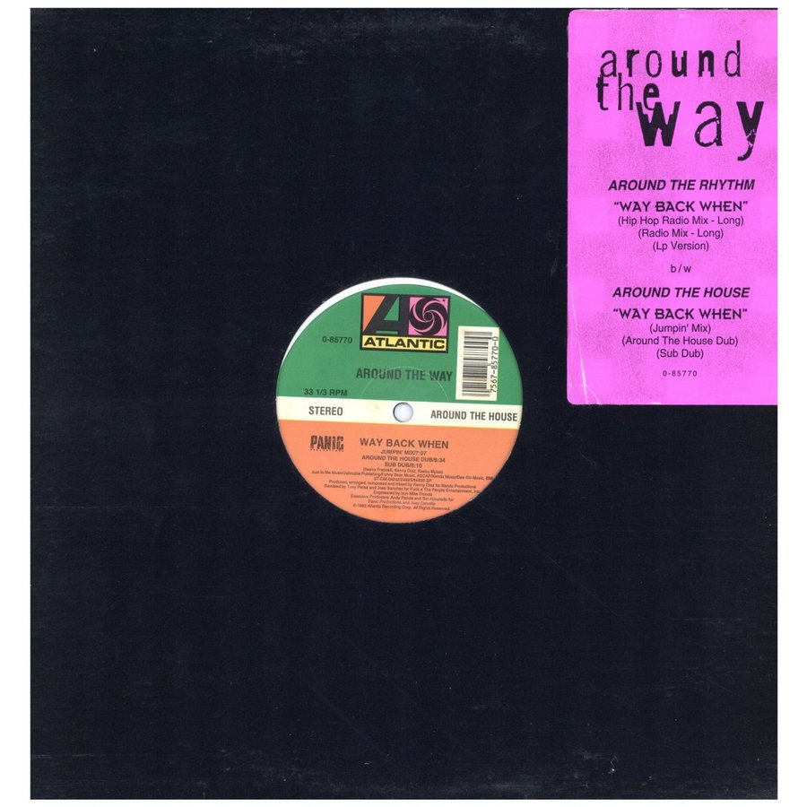 AROUND THE WAY WAY BACK WHEN 12" US 1993年リリース