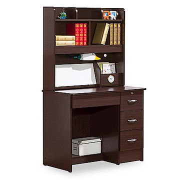 時尚屋 特洛伊3尺書桌組  寬90x深54x高153cm