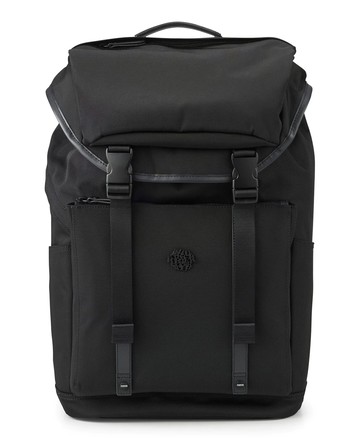 【PORTER INTERNATIONAL】DUKE 後背包11846-007(黑色/深藍色)