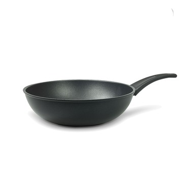 FLONAL 【義大利 福隆】杜拉IH導磁不沾鍋深炒鍋32cm/黑(義大利原裝進口)