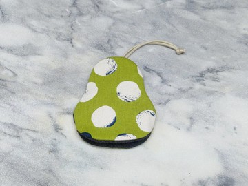 普普綠 梨型鑰匙包【K251124】