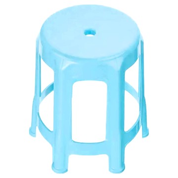 KEYWAY 聯府 六腳備用椅  藍色  1個