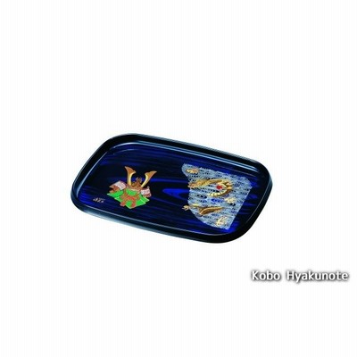 12.0長手盆 青杢目 雲龍兜