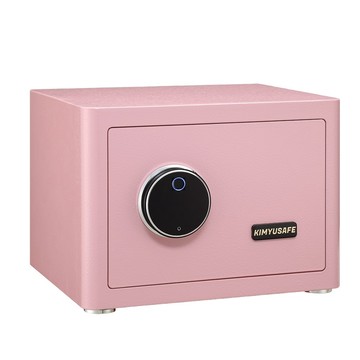 金鈺保險箱 鎖具升級指紋加密碼不加價!!  AG-2535 時尚家用小型黑色指紋觸碰密碼保險櫃/雙重防盜保險箱/金庫