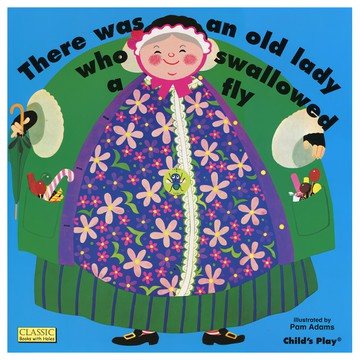 Child'sPlay 鵝媽媽 歌唱繪本點讀版  There was an Old Lady Who Swallowed a Fly Set