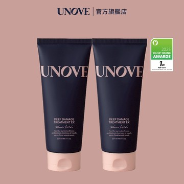 UNOVE 柔諾依 角蛋白柔順修護髮膜 207ml 2入組 (柔綻花香/暖木花香)